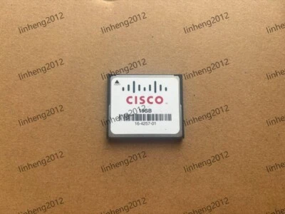 Original Cisco 16GB CompactFlash CF card  16-4257-01 - Image 1 of 2