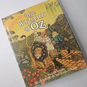 The Wizard of Oz Book 1986 Vtg Classic Story FREE POSTAGE - Picture 1 of 13