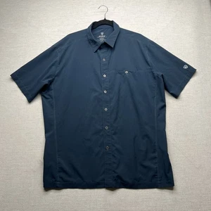 KUHL Herren Renegade Tufflex Navy Blau Kurzarm Stretch Performance Hemd XL - Bild 1 von 11