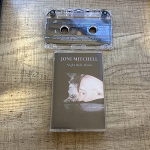 VTG 1991 JONI MITCHELL Night Ride Home ORIGINAL MUSIC CASSETTE TAPE PLAY TESTED - Picture 1 of 5