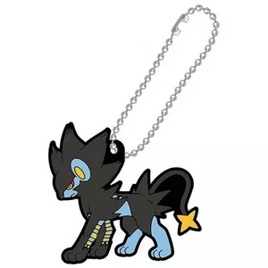 Llavero Luxray Pokemon Goma Mascota Figura 2.1 pulgadas Bola Cadena Usado - Imagen 1 de 1