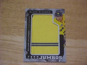 William Nylander 2025-26 Black Diamond TEAM LOGO JUMBOS Schweden Maple Leaf - Bild 1 von 2