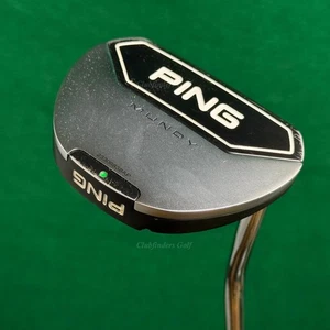 Ping 2023 MUNDY Green Dot 37.5" Double-Bend Mallet Putter w/ Super Stroke - Picture 1 of 4