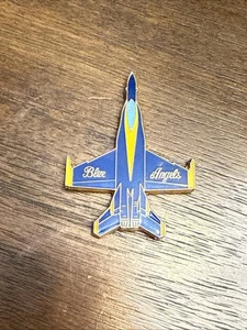 US Navy Blue Angels Flight Demonstration Squadron Chief CPO F-18 Challenge Coin - Bild 1 von 3