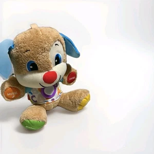 Fisher Price Laugh and Learn Smart Stages Puppy Toddler Learning Toy Stuffed Dog - Picture 1 of 3