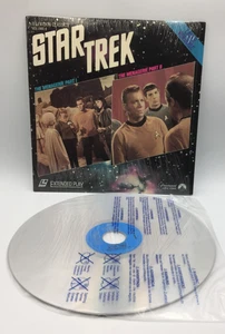 Star Trek Menagerie Parts 1 & 2 Paramount Laserdisc LD Excellent Complete - Picture 1 of 10