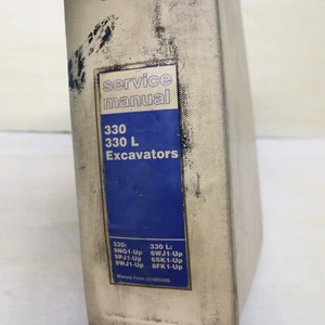 CAT Caterpillar 330 L Excavator Repair Service Manual owner crawler shop guide - Picture 1 of 10