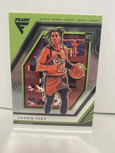 2022-23 Panini Flux JADEN IVEY RC rookie card #214 Detroit Pistons