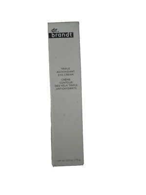 DR. BRANDT Triple Antioxidant Eye Cream 0.5 oz. Full size. MSRP $48 - Image 1 of 4