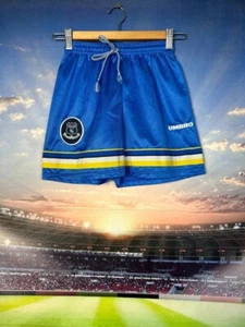 Everton Home football Shorts 1997 - 1999 Blue Umbro Young Size 12/13Years - Picture 1 of 7