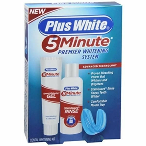 Plus White 5 Minute Premier Teeth Whitening System Gel