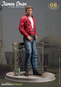 OLD & RARE: JAMES DEAN (Lim. 400) 1/6 STATUE 30 cm INFINITE - Imagen 1 de 9