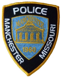 Manchester Missouri US Police Patch 120 X 95 mm New - Picture 1 of 2