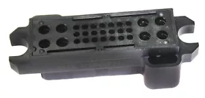 1648203-1 29 (21 + 8 Power) Housing for Male Pins Black Panel Mount Drawer Lower - Bild 1 von 2