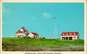 Hauptquartier Cape Cod Nationale Küstenwache Stat. Vintage Postkarte UU2 - Bild 1 von 2