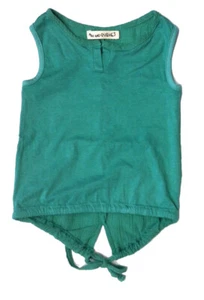 Peas And Queues Kid -  Sisly Tank  - Teal - NEW ~ 100% Cotton - Picture 1 of 1