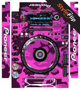 Pioneer CDJ-2000 Nexus Skin | Pink Camo | Protective Decal | StyleFlip Skins - Picture 1 of 1