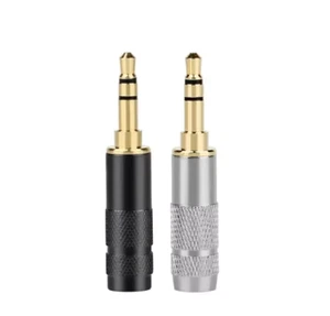 Conector auxiliar conector estéreo de 4 polos de 3,5 mm adaptador de auriculares de repuesto - Imagen 1 de 8