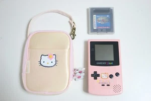 Console Game Boy Color Hello Kitty Edition - rosa con custodia e gioco - Foto 1 di 18