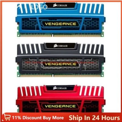 Corsair Vengeance DDR3 RAM 8GB 4GB 16GB 1600 1866 1333 Desktop Memory DIMM 240Pi - Image 1 of 4