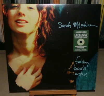 SARAH MCLACHLAN FUMBLING TOWARDS ECSTASY GLASS CLEAR LP HOLD ON ICE CREAM - Image 1 of 4