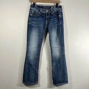 Rock Revival Hercules Relaxed Straight Medium Wash Denim Jeans Men's 33x30.5 - Picture 1 of 9
