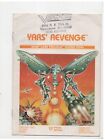 Yars Revenge Atari 2600 Manual Only Authentic Original