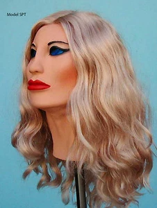 Female Mask Lilli SPT Latex Cosplay Masks!  With Wig Made in America - Picture 1 of 4