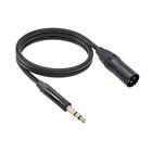 6.35 to XLR Audio Cable 6.35mm TRS Stereo Jack Mic AUX Cord Digital Cameras 6.35