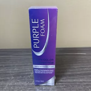 Purple Toothpaste Whitening, Color Correcting Toothpaste Teeth Stain Remover - Picture 1 of 7
