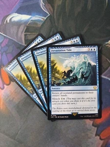 Devastation Tide x 4 | 7% Off 2+ | UB: Lord of the Rings | NM | MTG - Picture 1 of 1