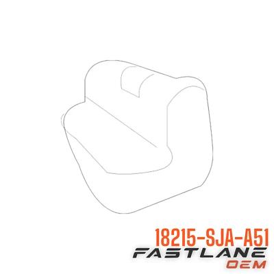 2013-2021 HONDA ODYSSEY/ACCORD RUBBER, EXHUAST MOUNTING NEW OEM 18215-SJA-A51 - Image 1 of 4