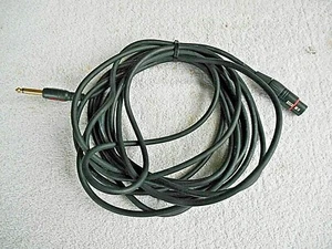1/4" MALE TO 3 PIN XLR FEMALE LOW NOISE MICROPHONE CABLE 21 FOOT LONG - Picture 1 of 8