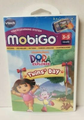Vtech MobiGo - Bundle with three games (Dora, Jake, and Thomas & Friends) NEW - Image 1 of 4