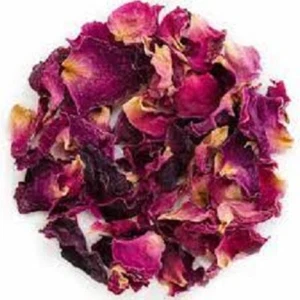 ROSE PETALS GULAB PATTI SUN DRIED ORGANICEDIBLE For Face,Body,Hair,Herbal,Tea-FS - Picture 1 of 2