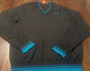 Puma Herren Pullover Sweatshirt schwarz & blau Sweatshirt UK Large - Bild 1 von 14