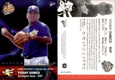 Yovany Damico 2005 MultiAd Midwest League All-Stars #8 Card *AutographDen*