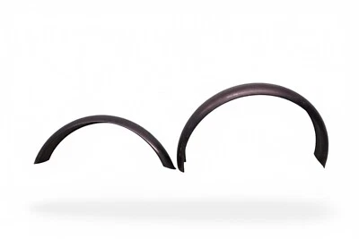 Guardabarros delantero y trasero NOS Wassel Hecho en Inglaterra Nuevo Negro *RG2 Foto 1 de 4