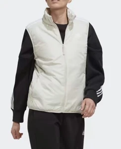 Adidas Essentials gilet isolato da donna alluminio taglia media HK4671 nuovo - Foto 1 di 10