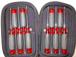 Husky 10 piece 6 1/2" Screwdriver set Phillips,Torx,Slotted in Case - Picture 1 of 6