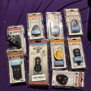 9 Key Fob Mixed Lot With OBD2 programmer  - Picture 1 of 11