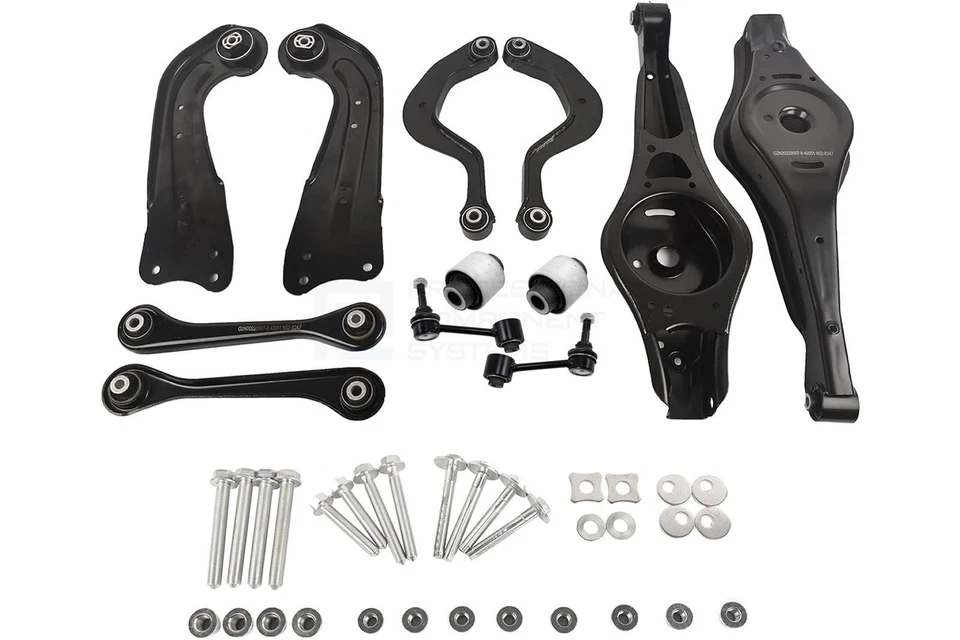 KIT LINKS DROP LINKS BRAÇOS DE CONTROLE WISHBONE SUSPENSÃO TRASEIRA SUPERIOR INFERIOR SUSPENSÃO TRASEIRA VW JETTA - Imagem 1 de 4