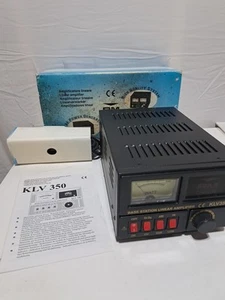RM Italy KLV-350 Base Station Linear Amplifier Manual Box Powers On - Zdjęcie 1 z 11