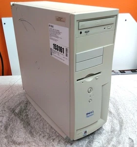 Dell Dimension XPS T500 Tower PC Intel Pentium III 500MHz 256MB 0HD Viper V550 - Picture 1 of 12