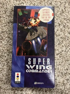 Super Wing Commander 3DO Spiel CIB Long Box komplett Handbuch Panasonic schöne Disc! - Bild 1 von 4