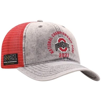 Ohio State Buckeyes Hat Cap Snap Back NCAA Football 2021 National Championship - Image 1 of 4