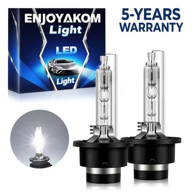 Par de bombillas de repuesto blancas para Infiniti QX80 2014-2014 D2S xenón HID Foto 1 de 4