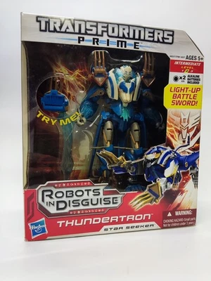 Transformers Prime Robot in Disguise Thundertron Voyager Figure - Image 1 of 2