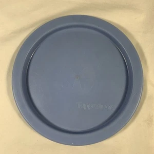 Vintage Tupperware Lid 2423E-5 Blue 5 Inch Diameter - (LID ONLY) - Picture 1 of 5