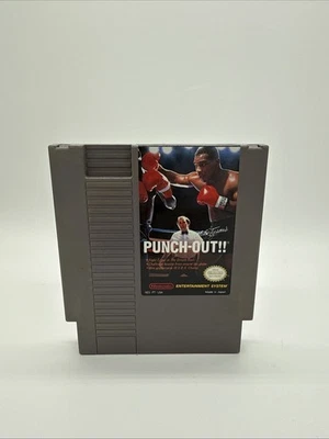 Mike Tyson's Punch Out Punch-Out!@ Nintendo NES Authentic & Tested Working - Image 1 of 3